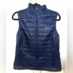 Patagonia Nano Puff Vest-Navy